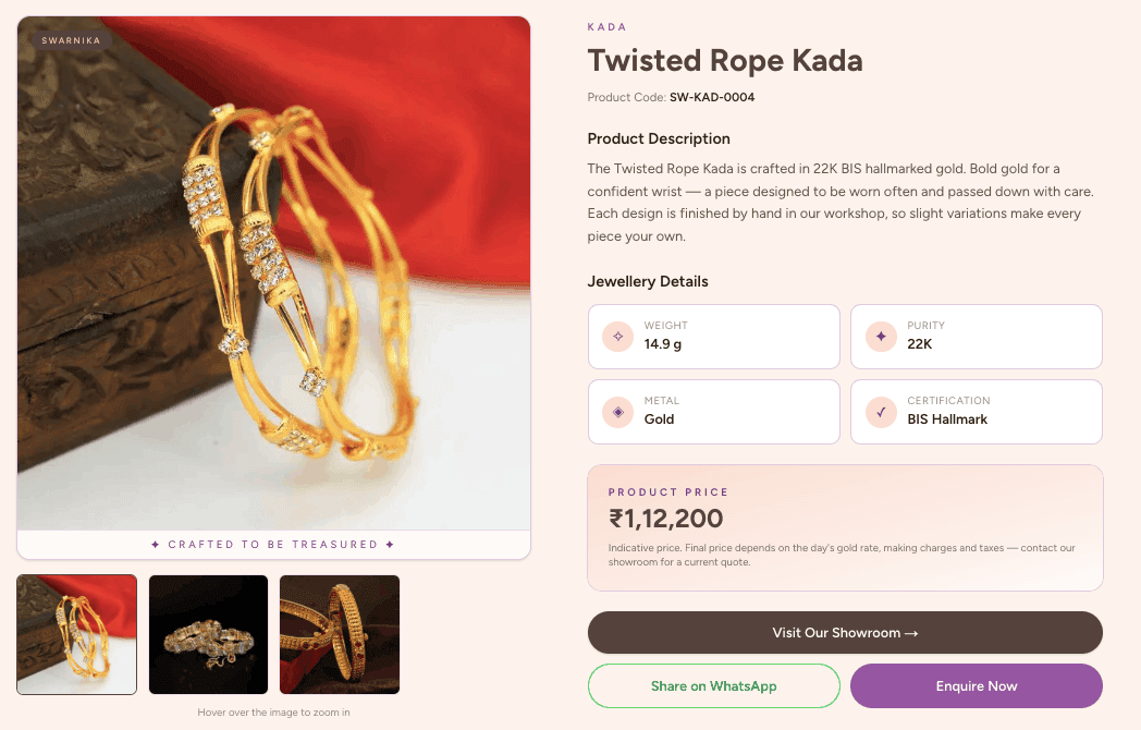 CMS Powered Jewellery Shop - E-commerce Website