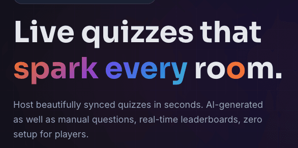 LiveQuiz - Real-Time Quiz Platform